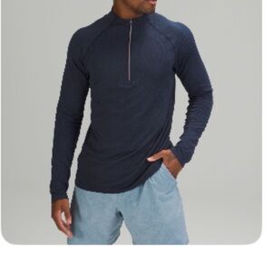 Lululemon Blue Quarter-Zip Pullover - Metal Vent Tech Half-Zip 2.0